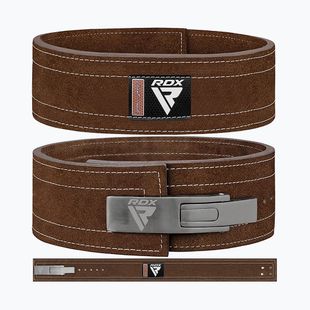 Svorio kilnojimo diržas RDX Pro Liver Buckle Lth brown