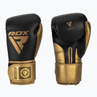 Bokso pirštinės RDX L2 Mark Pro Sparring Boxing Hook & Loop golden