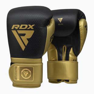 Bokso pirštinės RDX L2 Mark Pro Sparring Boxing Hook & Loop golden