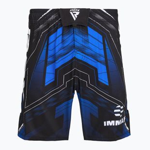 Vyriški treniruočių šortai RDX IMMAF Approved MMA Fight & Training blue
