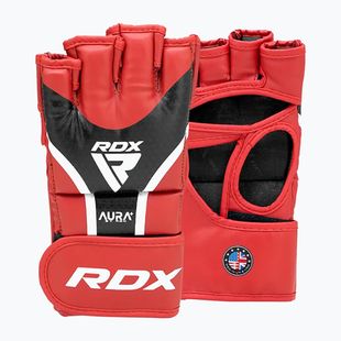 Graplingo pirštinės RDX Grappling Shooter Aura Plus T-17 red