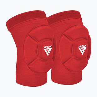 RDX K5 Hosiery Knee Foam kelio apsaugos raudonos/baltos spalvos