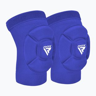 RDX K5 Hosiery Knee Foam mėlynos/baltos spalvos kelių apsaugos priemonės