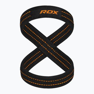 Svarmenų kilnojimo dirželiai RDX Weight Lifting 8 Figure Strap orange