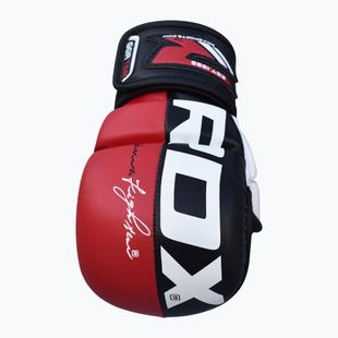 RDX Grappling Glove REX T6 Plus raudona