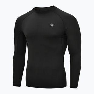 Marškinėliai ilgomis rankovėmis RDX T15 Rashguard black