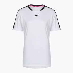 Moteriški treniruočių marškinėliai Mizuno Soukyu SS white/black