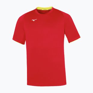 Vaikiški treniruočių marškinėliai Mizuno Core SS red/yellow fluo