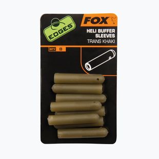 Fox International Edges Heli Buffer Sleeves 8 vnt. sraigtasparnių rinkinio gumos. Trans Khaki CAC584
