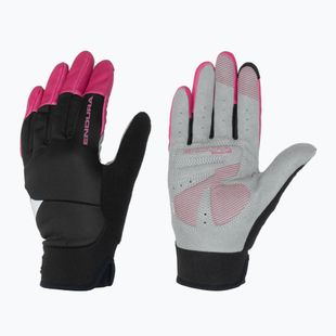 Moteriškos dviračių pirštinės Endura Windchill W cerise
