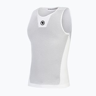 Vyriški dviratininkų prakaito marškinėliai Endura Fishnet II Sleeveless Baselayer white