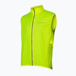 Vyriška dviračio liemenė Endura Pakagilet hi-viz yellow