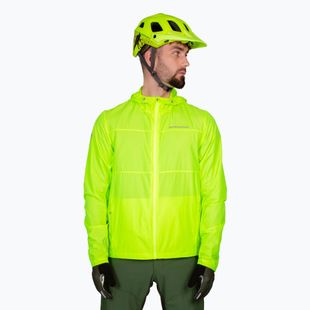 Vyriška dviračių striukė Endura Hummvee Windshell hi-viz yellow