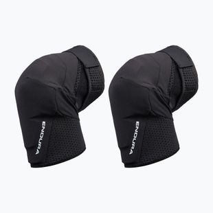 Vaikiškos dviračių alkūnių apsaugos Endura Singletrack Youth Elbow Pads black