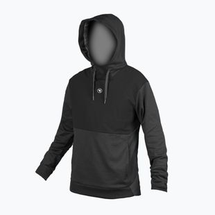 Vyriškas dviračių džemperis Endura Trailster Tech Hoodie black