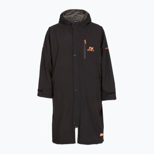 Paltas ZONE3 Oversized Polar Fleece Robe Parka black/orange
