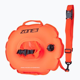 Apsauginis plūduras ZONE3 Recycled On The Go Swim Buoy hi-vis orange