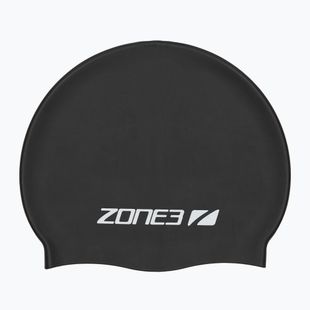 Plaukimo kepuraitė ZONE3 Silicone Swim black