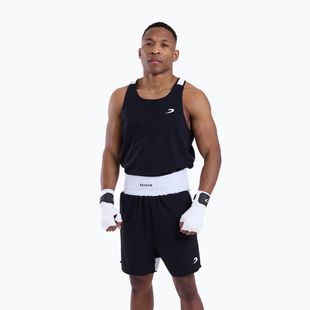 Vyriški marškinėliai Boxraw Stevenson Tank 2.0 black/white