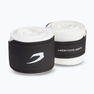 Bokso raiščiai Boxraw Hand Wraps white