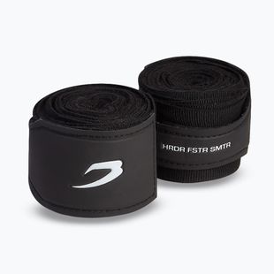 Bokso raiščiai BOXRAW Hand Wraps 450 cm black