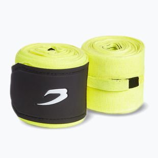Bokso raiščiai BOXRAW Hand Wraps 450 cm yellow