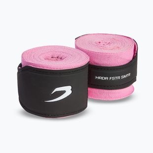 Bokso raiščiai Boxraw Hand Wraps pink