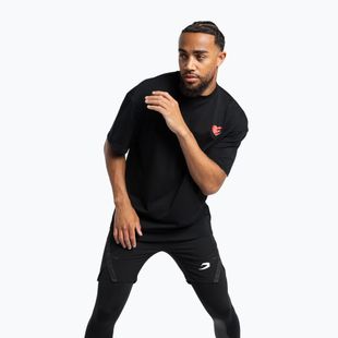 Vyriški marškinėliai Boxraw Boxing is Love Oversized Black