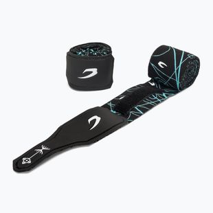 Bokso raiščiai BOXRAW Dyscyplined Thought Hand Wraps 450 cm black