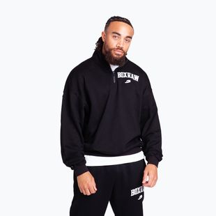 Vyriškas džemperis BOXRAW East Street 1/4 Zip black