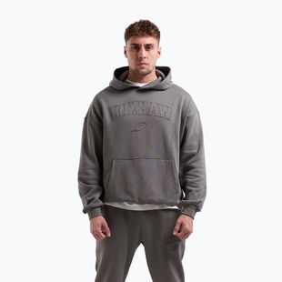 Vyriškas džemperis BOXRAW East Street Hoodie distressed grey