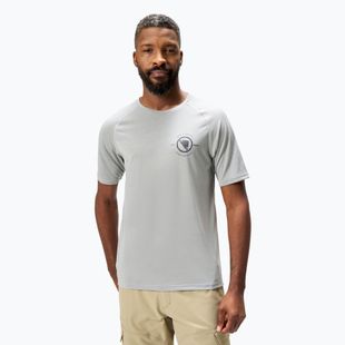 Vyriški dviračių marškinėliai Endura Loop Tech dreich grey