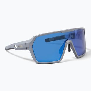 Akiniai nuo saulės Endura Singletrack dreich grey/blue revo smoke/clear silver flash mirror