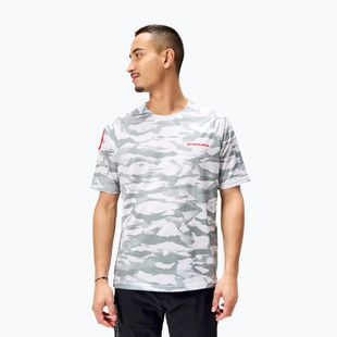 Vyriški dviračių marškinėliai Endura Mountain Camo Ltd haar grey