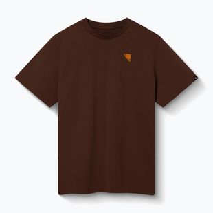 Dviračių marškinėliai Endura Icon Logo Graphic Tee end mahogany
