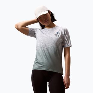 Moteriški dviračių marškinėliai Endura Singletrack Print W aero blue