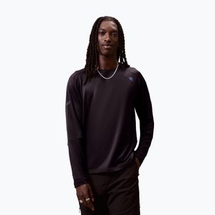 Vyriški dviračių marškinėliai ilgomis rankovėmis Endura Alltrack Roam Fleece black