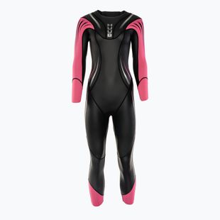 Moteriškas plaukimo hidrokostiumas HUUB Surface 3.3 fluo pink