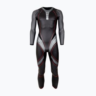 Vyriškas triatlono kostiumas HUUB Aegis XV 3:5 black/silver