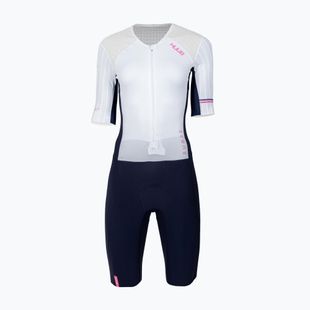 Moteriškas triatlono kombinezonas HUUB Anemoi 3 SUB22 white/navy/pink