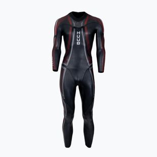 Vyriškas triatlono kostiumas HUUB Aerious III 3:5 black/red