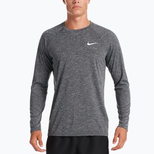 Vyriškos treniruočių kelnės su ilgomis rankovėmis Nike Heather black NESSA590-001