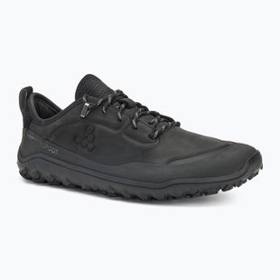 Vyriški barefoot batai Vivobarefoot Tracker Leather Low obsidian