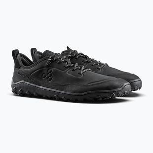 Vyriški barefoot batai Vivobarefoot Tracker Leather Low obsidian