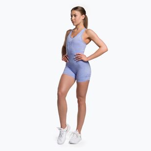 Gymshark Adapt Animal Butterfly fitneso liemenėlė alpine blue/purple/white