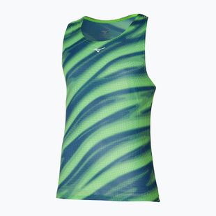 Vyriškas bėgimo marškinėlis Mizuno DAF Graphic Tank šviesiai žalias