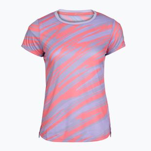 Moteriški bėgimo marškinėliai Mizuno DAF Graphic Tee pastel lilac