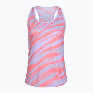 Moteriškas bėgimo marškinėlis Mizuno DAF Graphic Tank pastelinės alyvinės spalvos