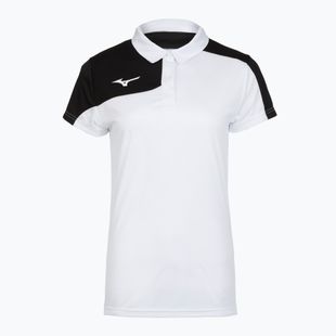 Moteriški polo marškinėliai Mizuno Kobe Polo white/black