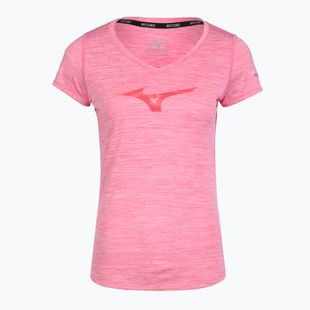 Moteriški bėgimo marškinėliai Mizuno Core RB Tee sachet pink